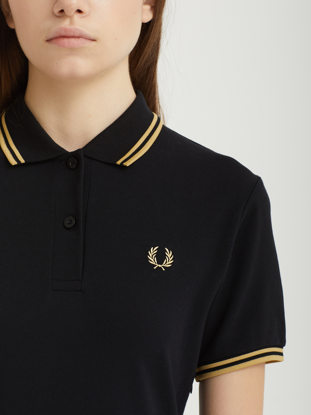 Платье-поло Tipped Pleated Tennis