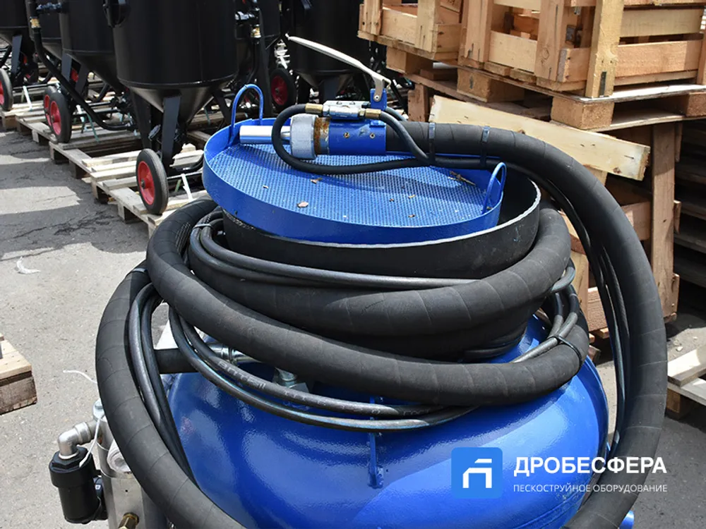 Аппарат струйной очистки АСО 150-01 с рукавом 20 метров