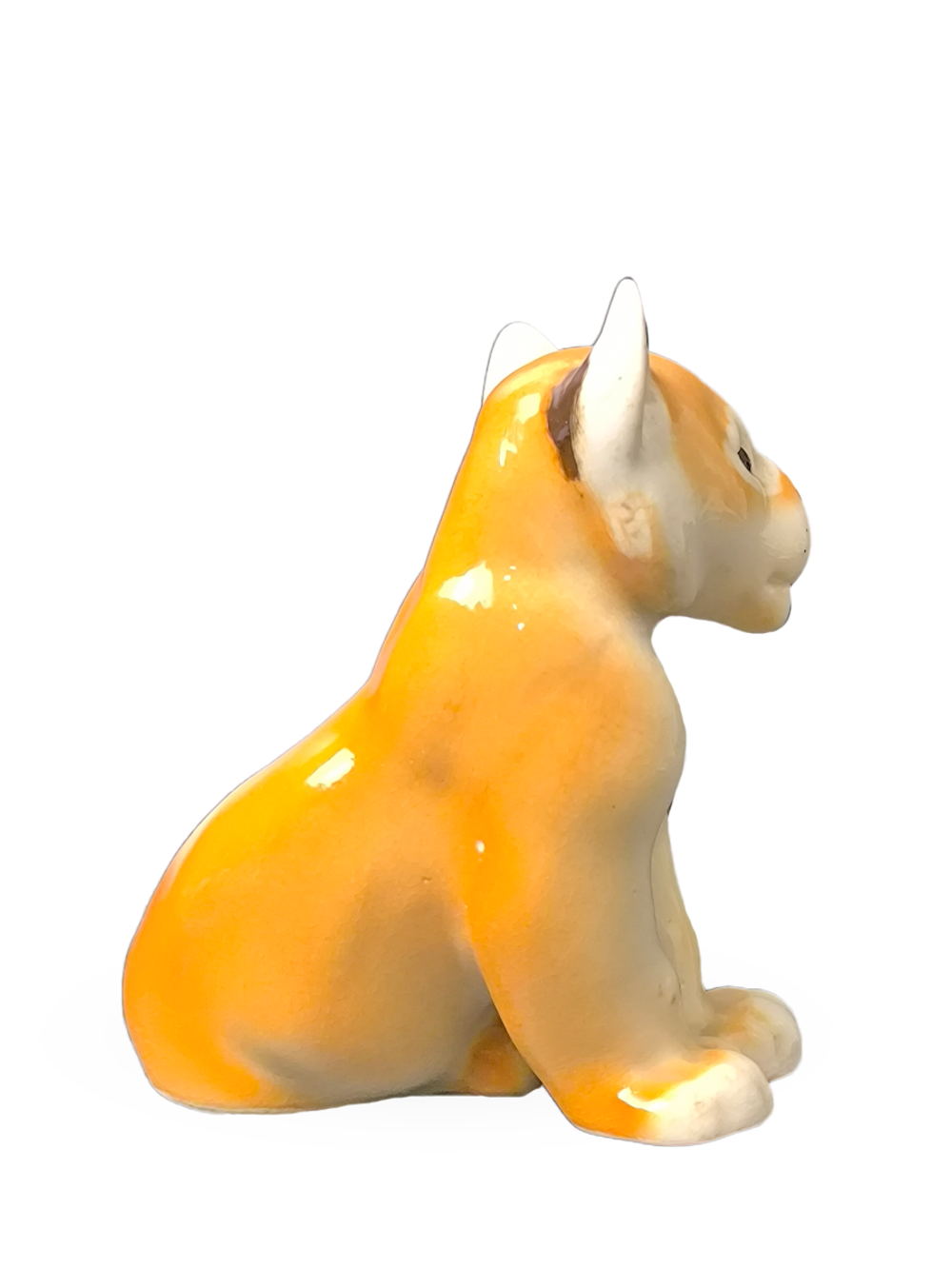 Фарфоровая статуэтка "Львенок" ЛФЗ