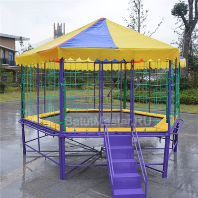 Мини батутная арена, диаметр 8 фт 2,4x2,4x2,6 м