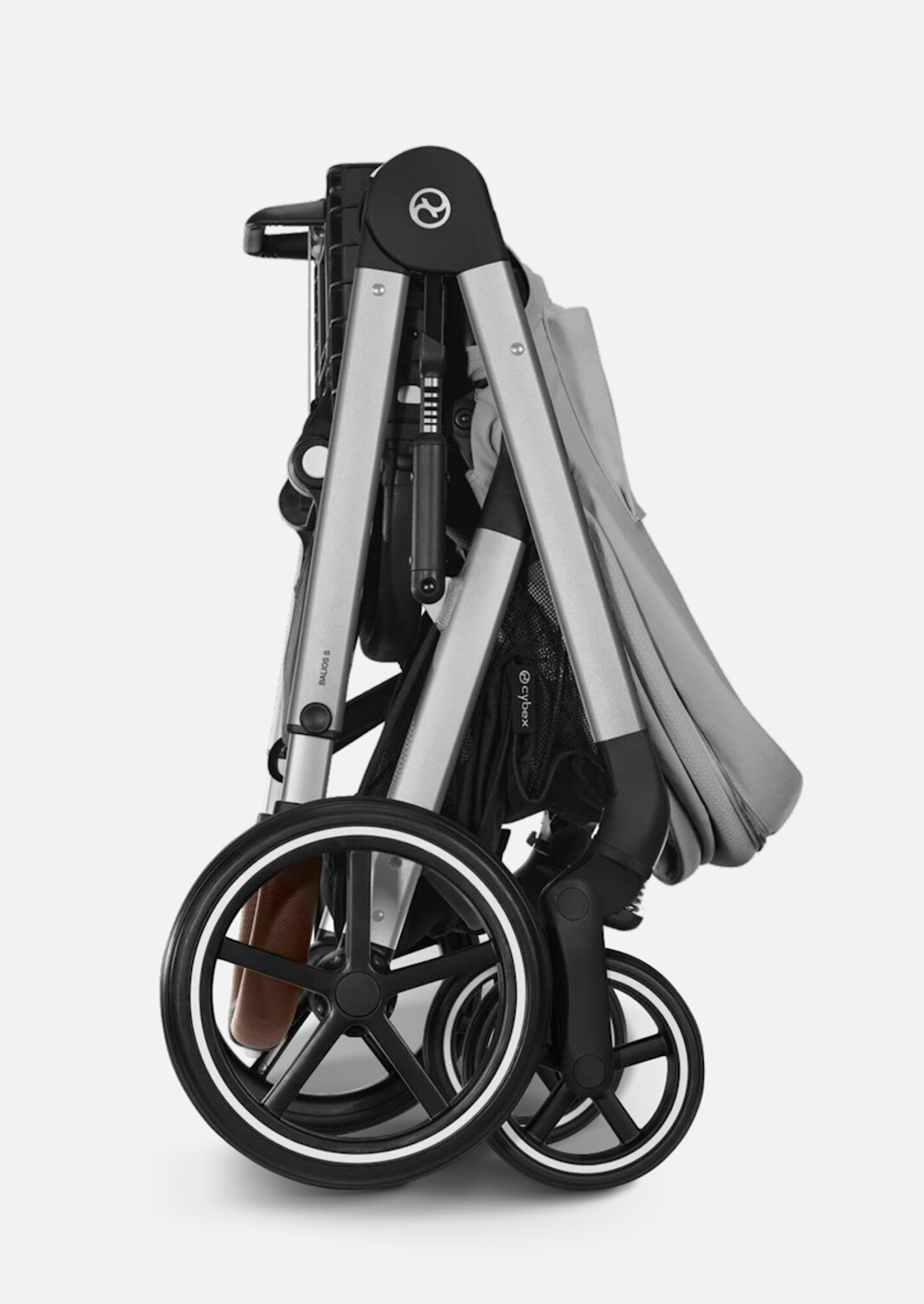Cybex Детская коляска Balios S Lux BLK 2 в 1 цвет Stone Grey