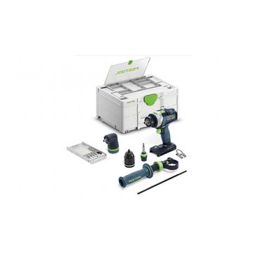 Аккумуляторная ударная дрель-шуруповёрт Festool QUADRIVE TPC 18/4 I-Basic-Set QUADRIVE