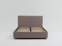 Кровать Galaxy 1600 с основанием / какао  №8