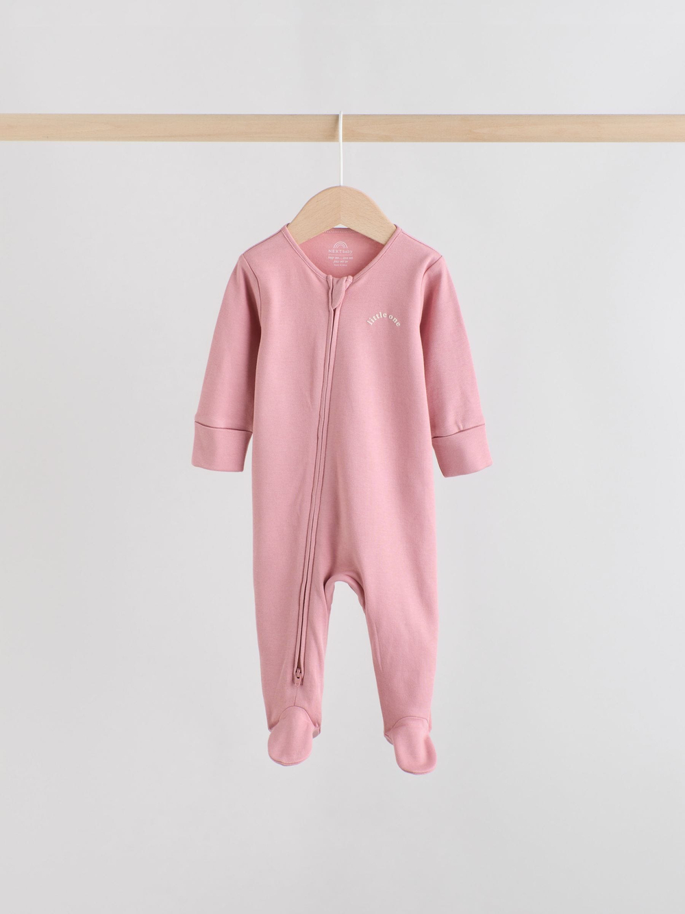 Комбинезон / Cлип для малышей Next F34-058, 3 шт., Розовый, Бежевый