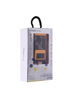 Внешний портативный аккумулятор CRR-30, 10000 мАч, 2USB, 3 А