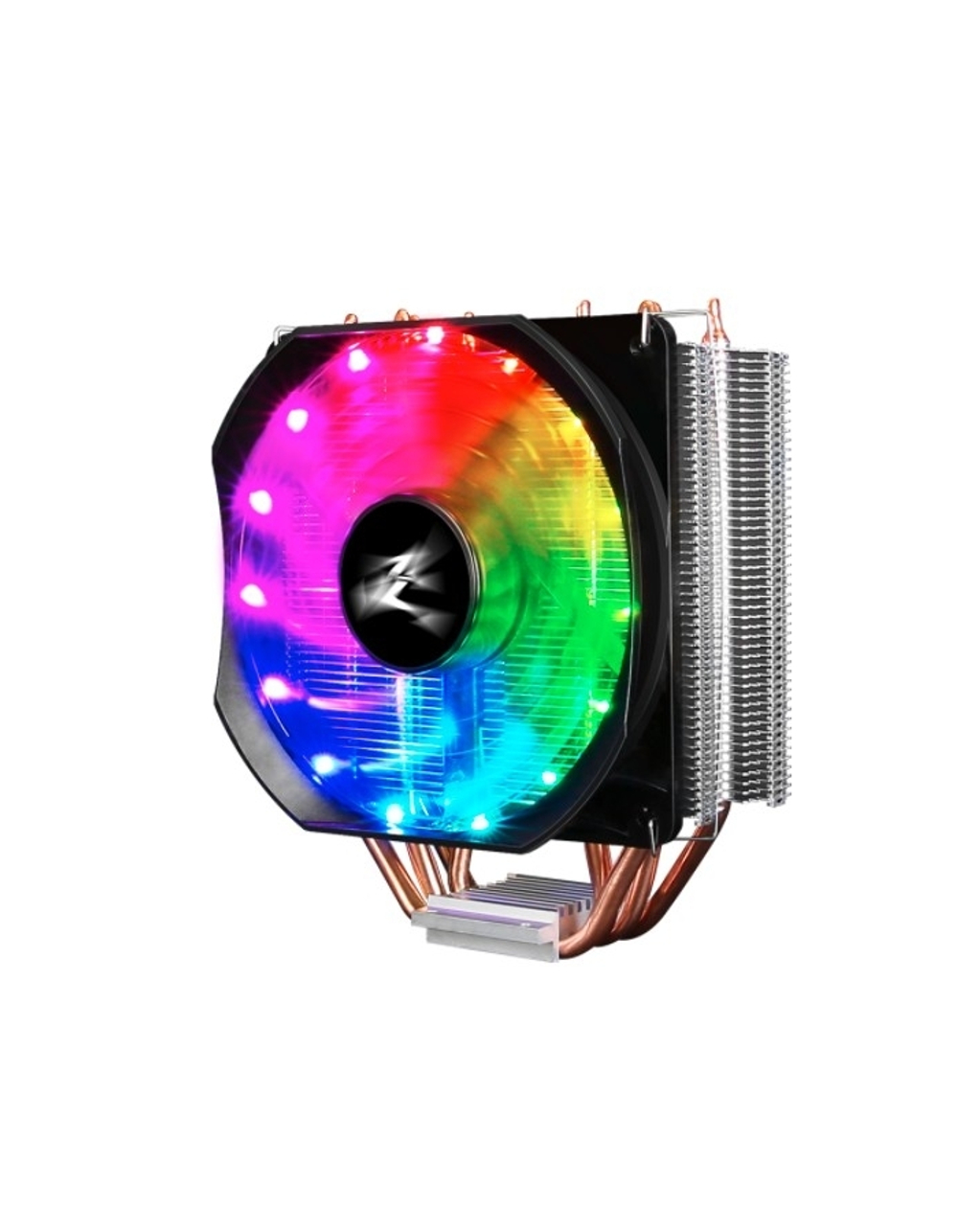 Cooler Zalman CNPS9X Optima RGB Soc-AM4/1151/1200 4-pin 16-26dB Al+Cu 180W 594gr LED Ret