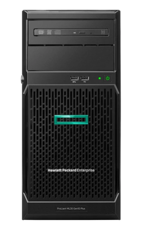 Сервер HPE ProLiant ML30 Gen10 plus / E-2314 2.8GHz 4-core 1P 16GB-U 4LFF-NHP 1TB 350W PS / P60050-001