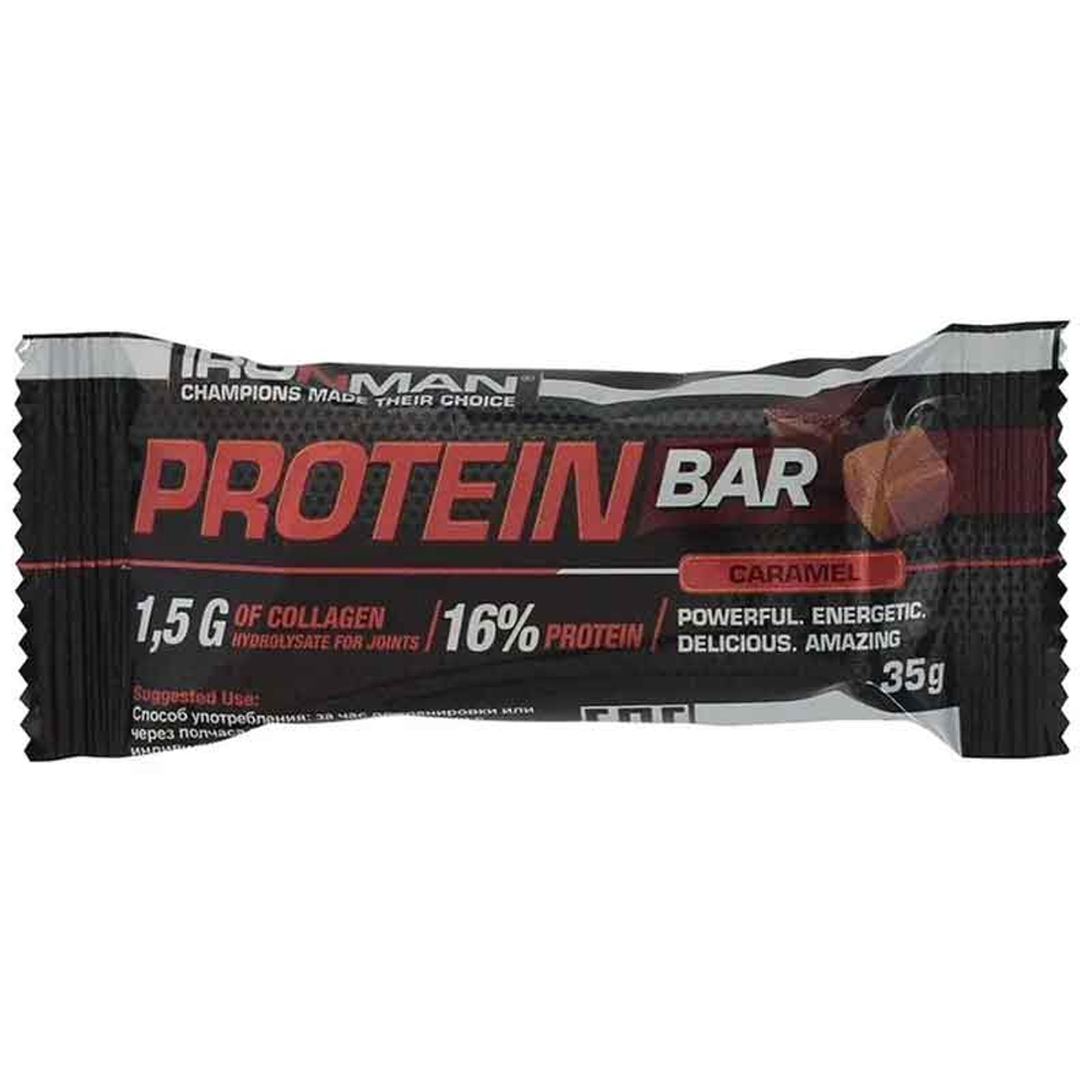 IronMan Protein Bar с коллагеном без сахара (50 гр.)