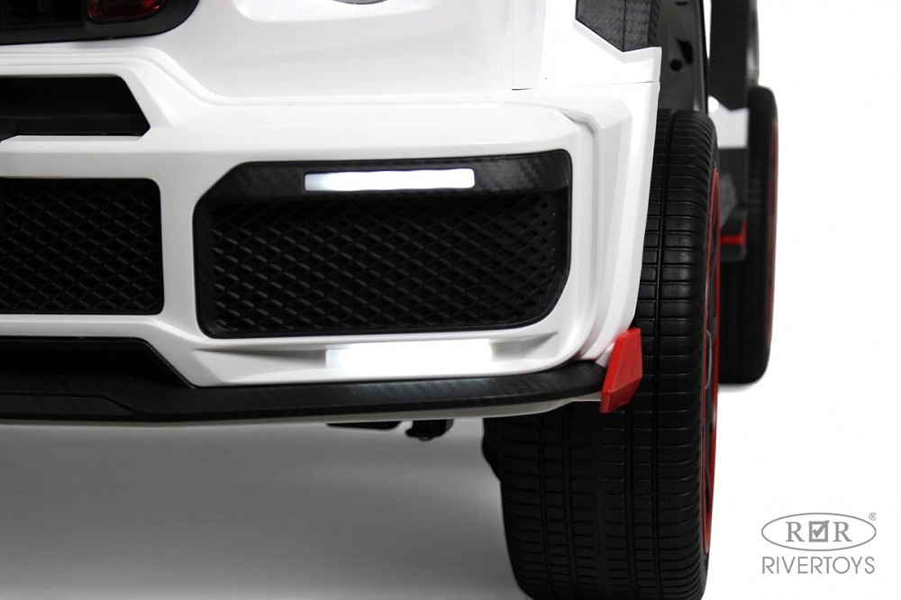 Детский электромобиль RiverToys Z888ZZ WHITE/белый