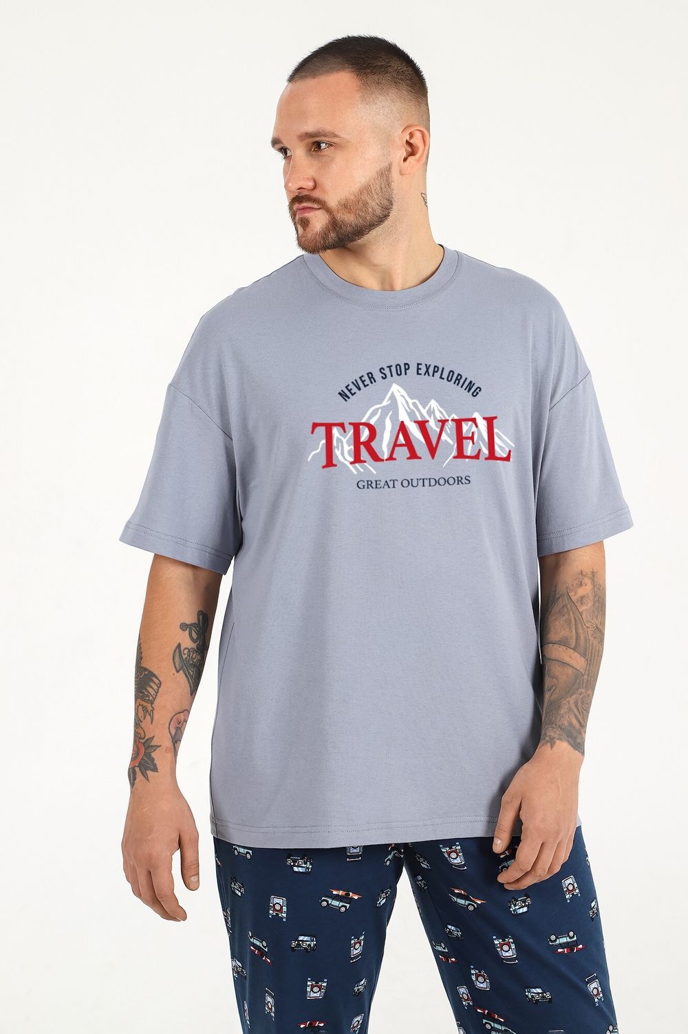 Костюм мужской Тревел-2 Виотекс СЕРЫЙ