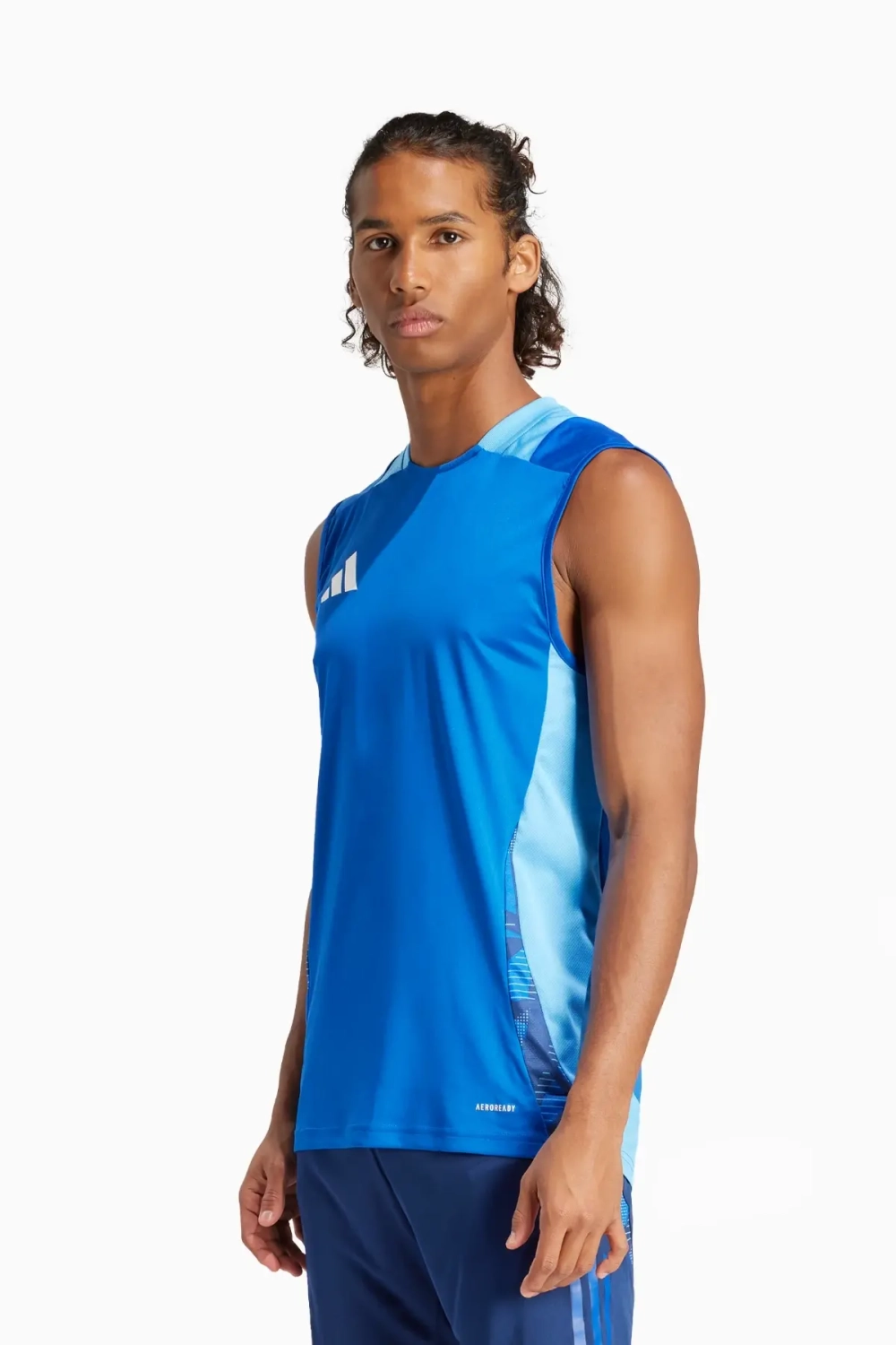 Майка без рукавов adidas Tiro 24 Competition Training - синий