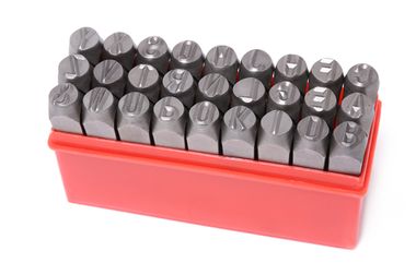 Набор штампов буквенных 4мм, 27пр., в пластиковом футляре RockForce##Rock FORCE RF-02704