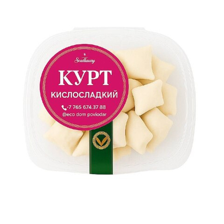 Курт Кисло-сладкий ЭкоДом 250 гр