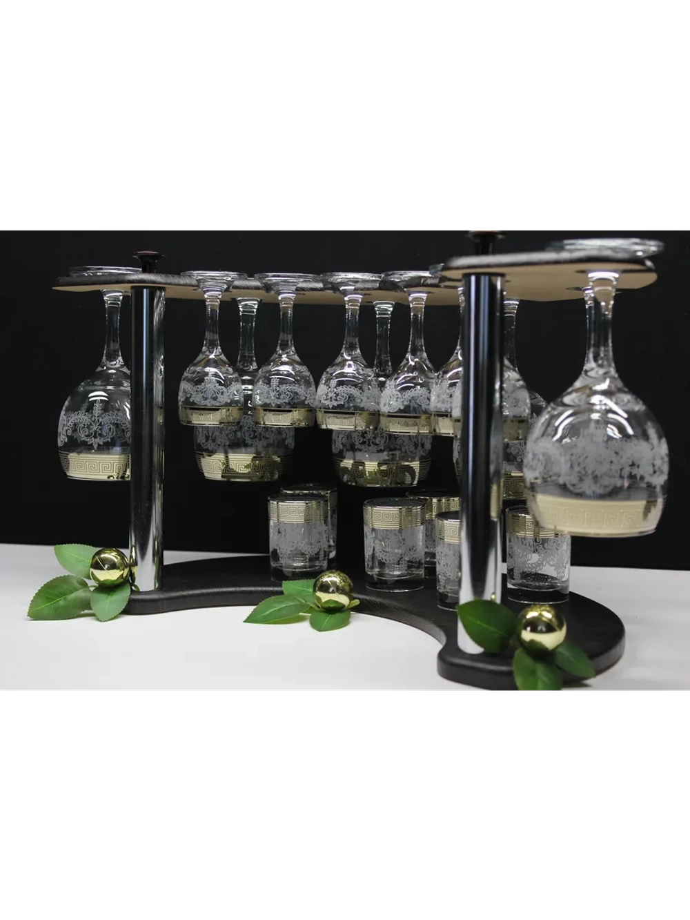 Барный набор 18 предметный с фужером