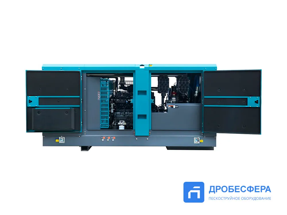 Дизельный винтовой компрессор MASTER BLAST MB-750B