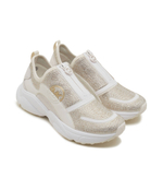 Кроссовки SAMI ZIP TRAINER Michael Kors - бежевый(43H3SMFSCD)