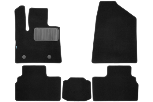 Коврики в салон для CHANGAN UNI-T 2022- кроссовер, 5шт. (текстиль) KLEVER0509200522110KH