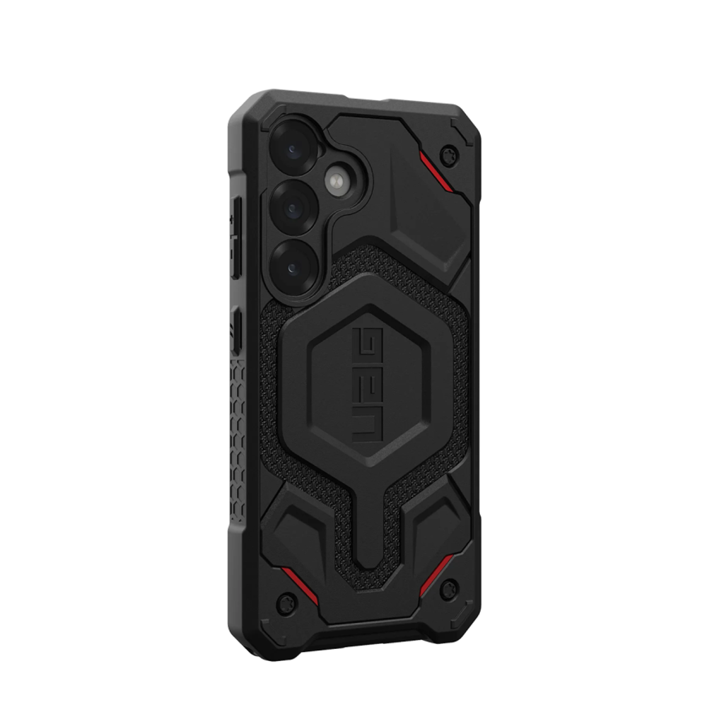 Защитный чехол MagSafe UAG Monarch Pro Kevlar для Samsung Galaxy S25 Композитный гибридный чехол с очень высоким уровнем защиты при падении