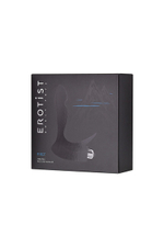 Вибромассажер простаты Erotist First ( 10 режимов ) (Цвет: черный с серебряным)