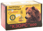 Патрон 12/70 КЗОиРС Пуля ПОЛЕВА-6 33гр. с разделенным п./з., коробка 10 шт.