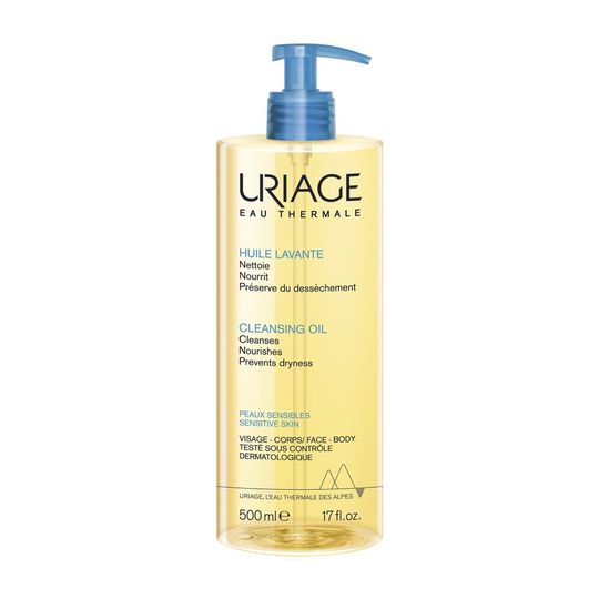 Uriage Cleansing Oil Очищающее пенящееся масло, 500 мл
