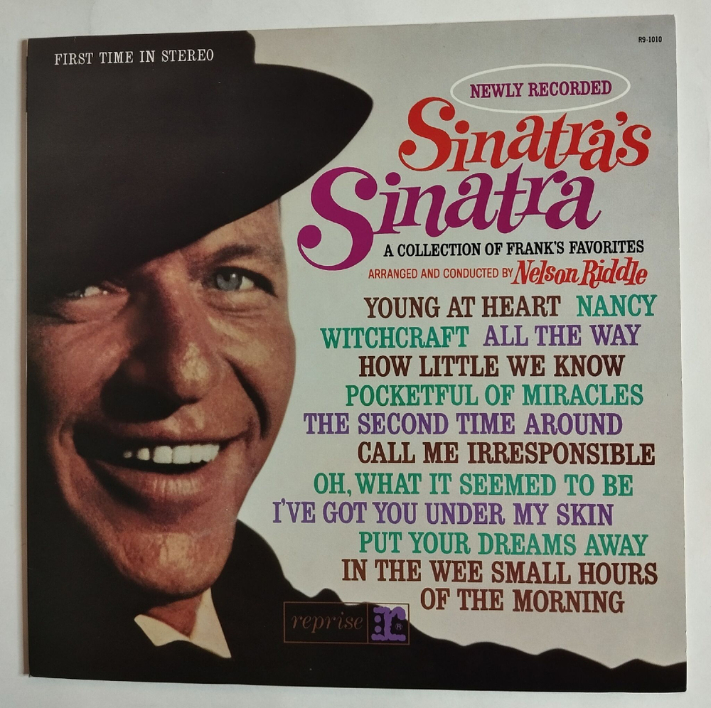 Винтажная виниловая пластинка LP Frank Sinatra Arranged And Conducted By Nelson Riddle (Japan 1985) (No Obi)