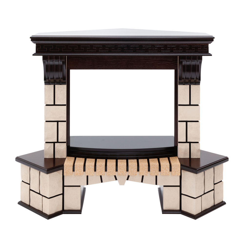 Портал Real Flame Stone 25/25,5 AO Corner (угловой)