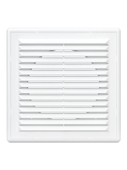 Решетка 150*150 1515R10F приточно-вытяжная с фланцем 150*150 d100 ERA title=