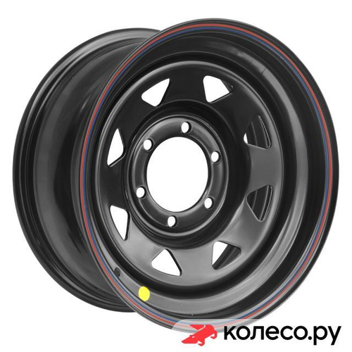 Диск усиленный Тойота Ниссан стальной черный 8x18/6*139.7 D110 ET30 Черный