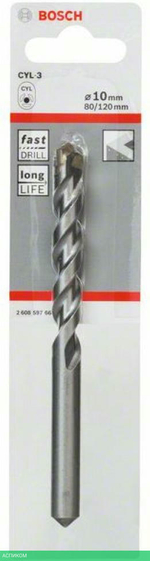 Сверло Bosch Silver 10-120/80 2.608.597.665