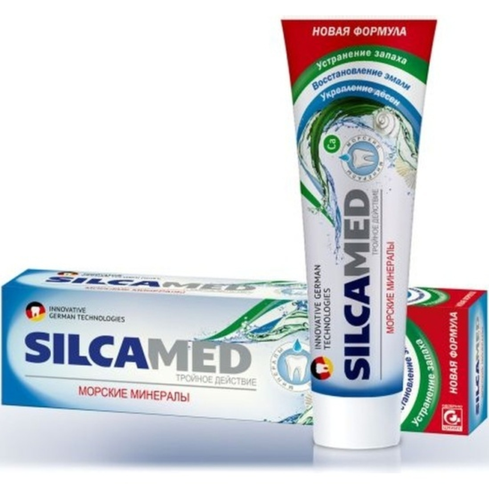 Зубная паста Силкамед