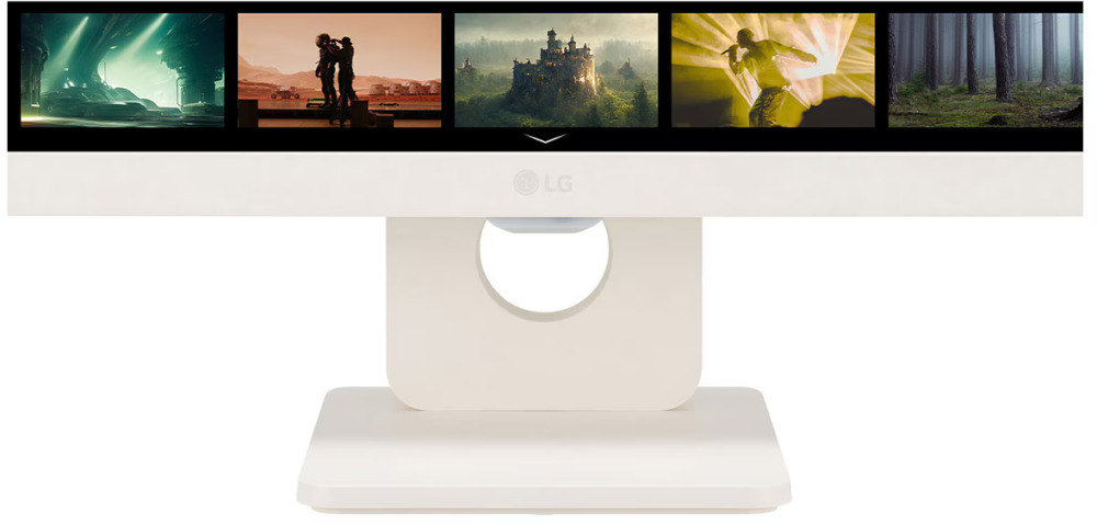 Монитор 32" LG 32SR50F-W