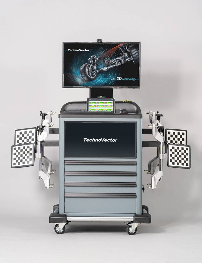ТехноВектор (P 7202 KAS) стенд сход-развал 3D