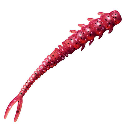 Приманка ZUB-Dragon 35мм(1,4") -12шт, (цвет 130) маджента, блестки черные