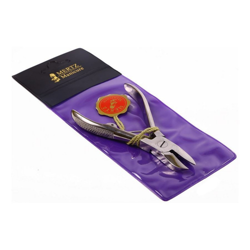 Mertz Кусачки педикюрные для ногтей А658-N (серебро) 15 мм