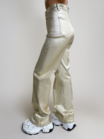 Штаны Fashion Jeans 692 широкие однотонные с напылением