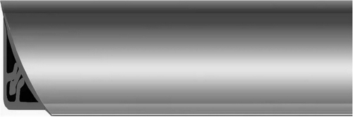 Галтель внутренняя ПВХ Рико Молдинг 14х14 2,7м Белый