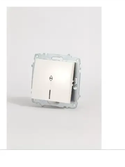 Механизм выключатель проходной 1-клавишный свет Zena