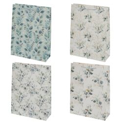 GAEM Пакет подарочный (бумага 210г/м2, блок микс 12шт), L31 W12 H42 см, 4в.