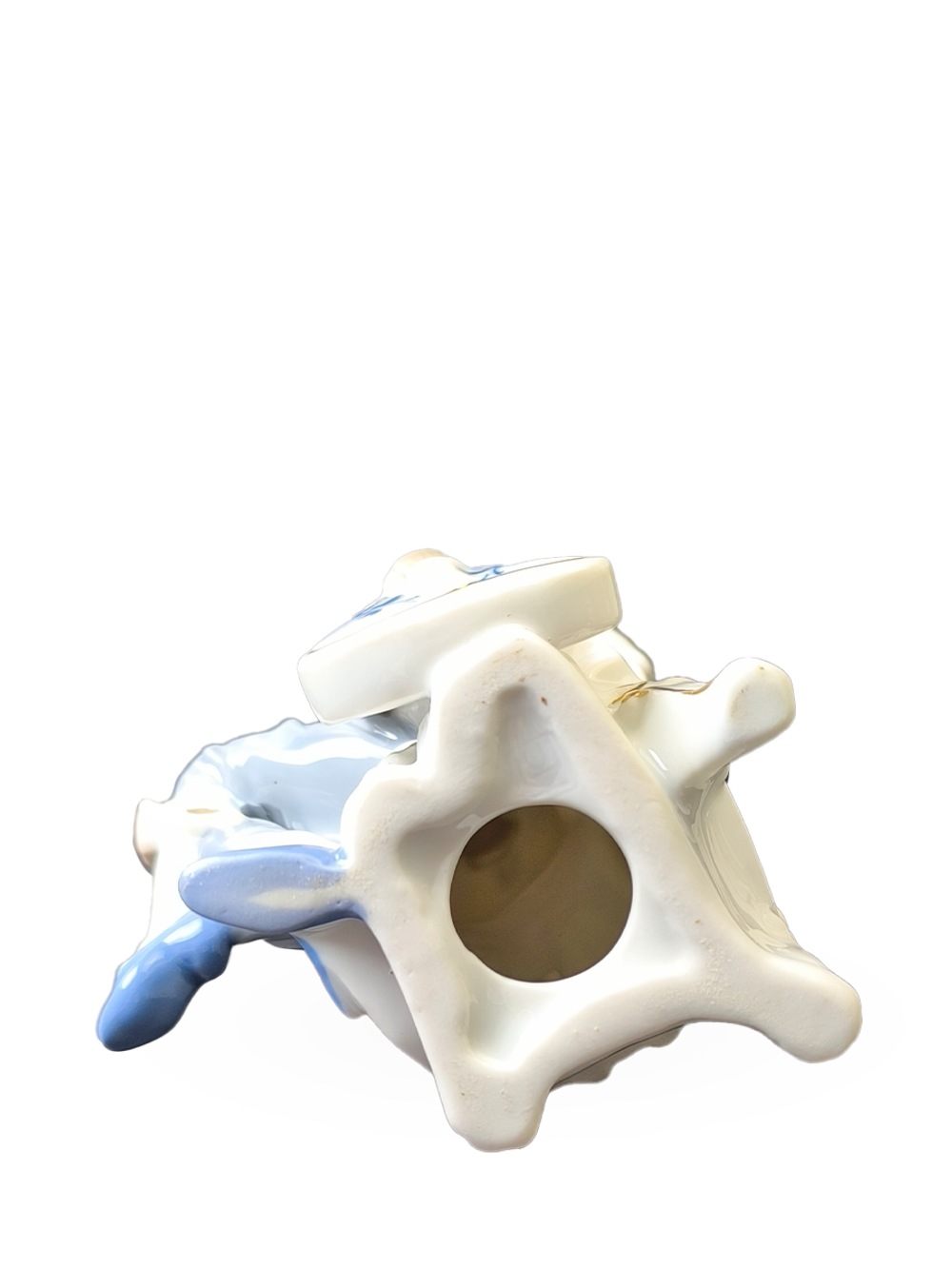 Фарфоровая статуэтка "Придворный музыкант" Kato Kogei