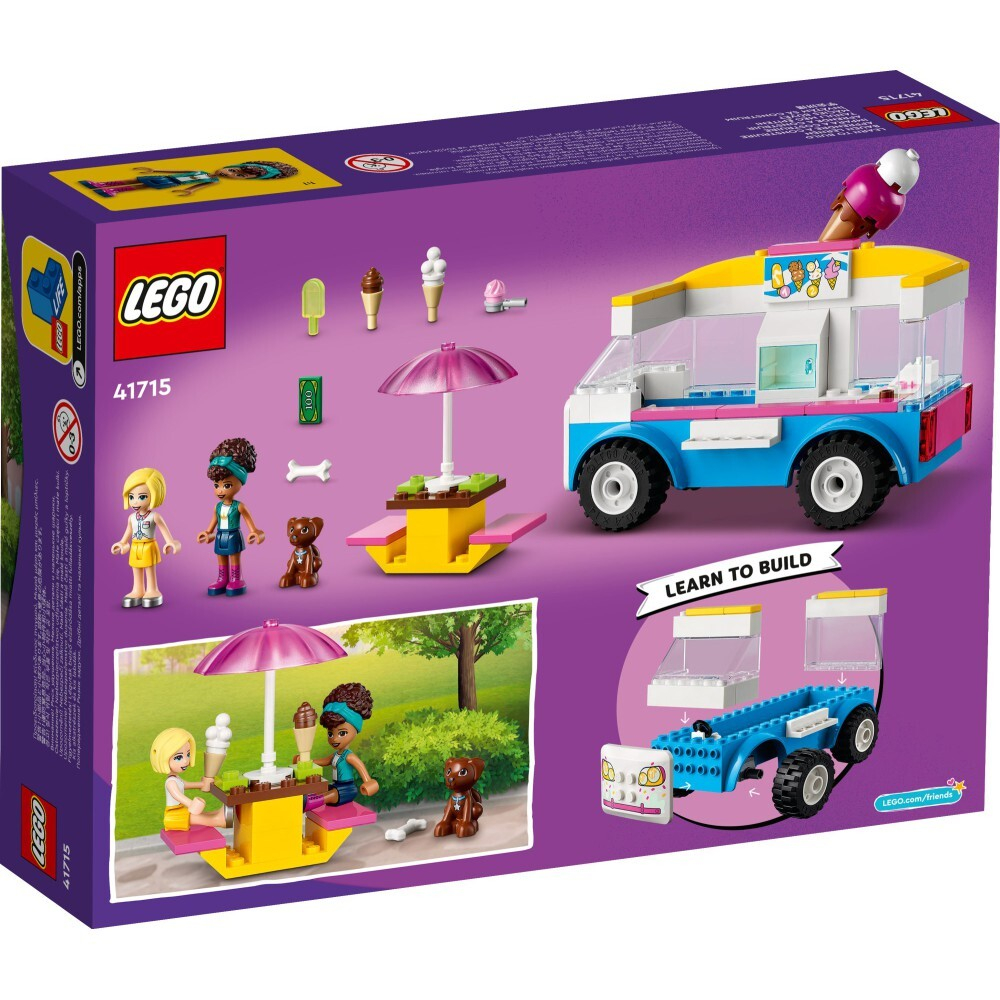 LEGO Friends — Фургон с мороженым 41715 / артикул   41715  / GTIN 5702017154145