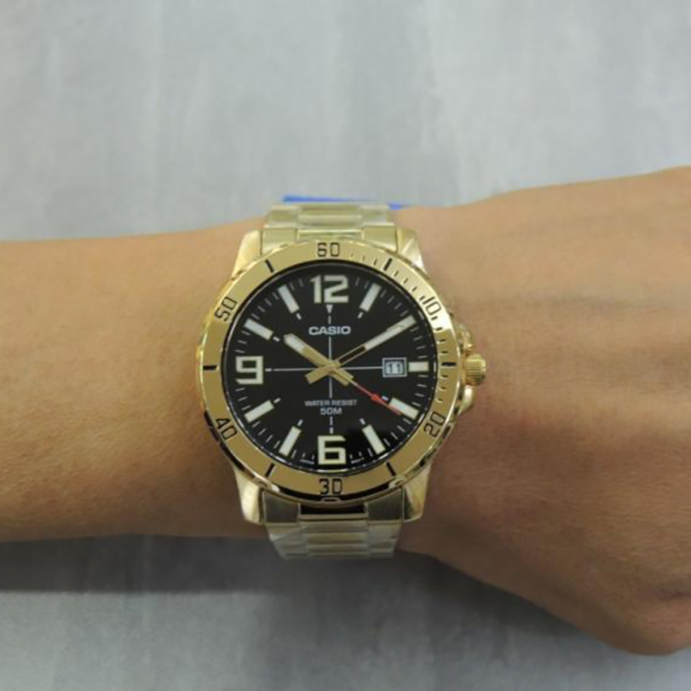 Часы CASIO STANDARD, MTP-VD01G-1B