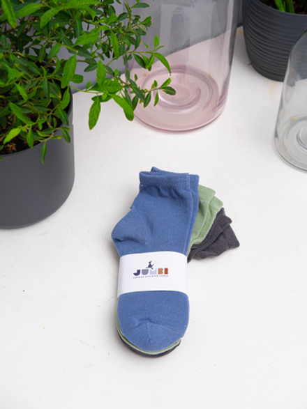 Комплект детских носков ПЯТОЧКИ 3 пары (МИКС) для мальчиков