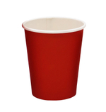 Кофе стакан красный однослойный 250мл