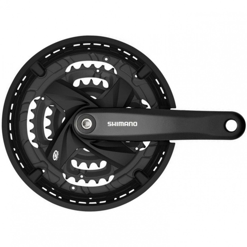 Система 2-720220 9ск EFCM371C422CL ALTUS, M371, 170 мм, квадрат, 44/32/22, с болтами, с защитой, черный, Малайзия SHIMANO