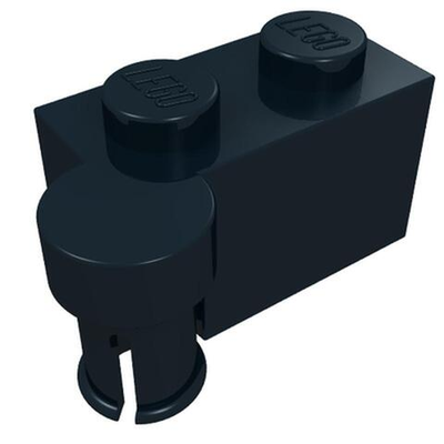 Lego 50шт Пластиковый кубик с шарниром (черный) 6011458