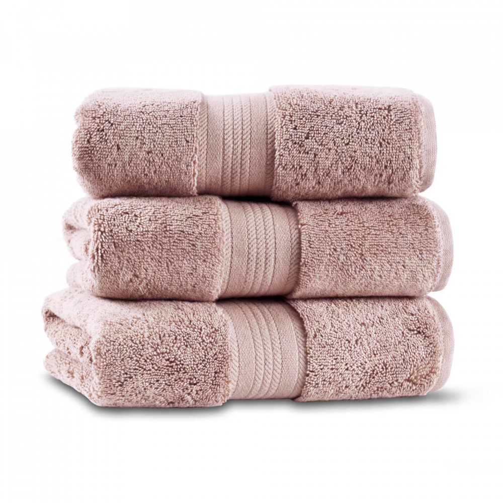 Полотенце 100x180 L'appartement Robin quartz розовое