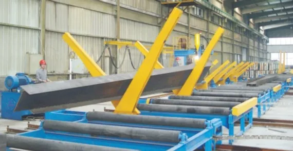 Поворотно-транспортировочные машины для сварки балок, INTEGRAL