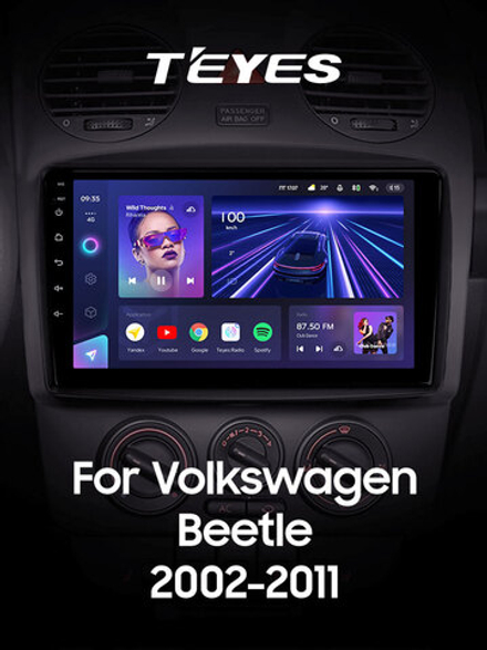 Teyes CC3 9"для Volkswagen Beetle A4 2002-2011