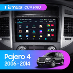 Teyes CC4 Pro 9" для Mitsubishi Pajero IV 2006-2014